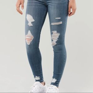 Hollister 0R low rise skinny jean legging